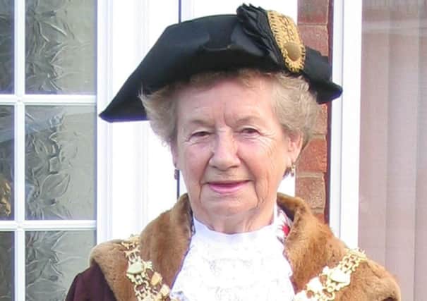 Cllr Agnes Leddy, mayor of Warwick three times and former chairman of the district council