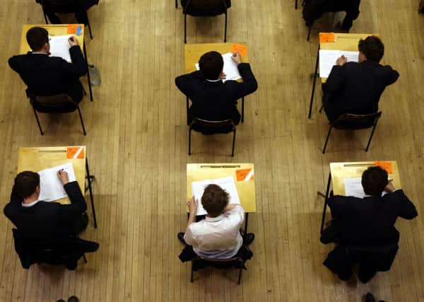There's a large range in pupils' exam results across the region