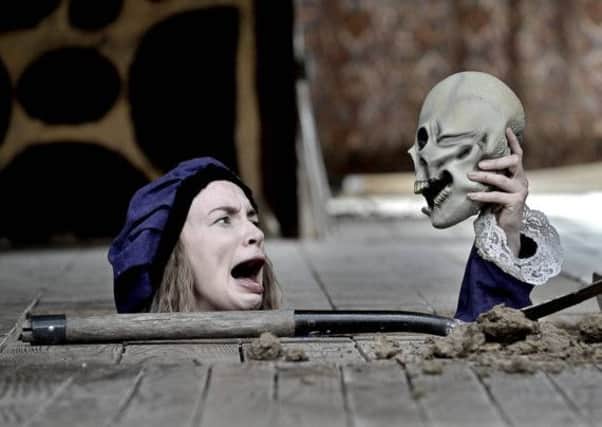 Irene Kelleher plays Mrs Shakespeare. Picture by John Allen
