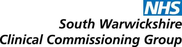 NHS South Warwickshire Clinical Commissioning Group logo.