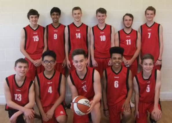 Myton School basketball team in Warwick