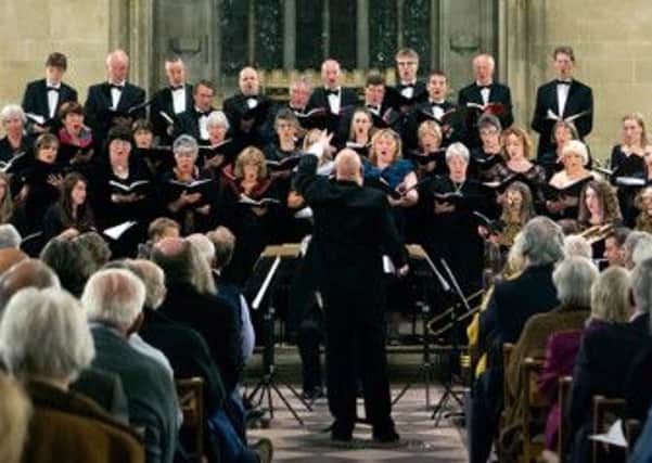 St James' Singers under direction by Julian Harris