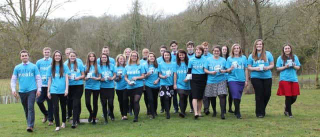 A 30-strong team from Princethorpe College clocked up 672 miles between them  to raise £3,000 for the charity Marys Meals.
