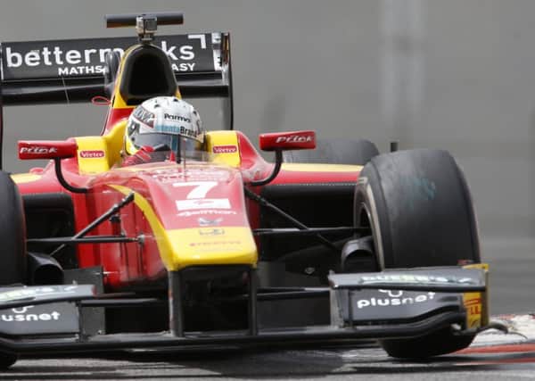 Jordan King has undergone two three-day tests ahead of the 2015 GP2 series. Picture: GP2 Series