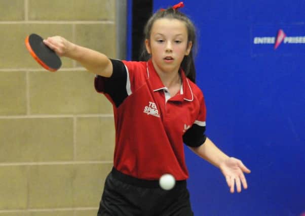 Ciara Hancox claimed third place in the under-13 girls event at the West Midlands Regional Tournament.