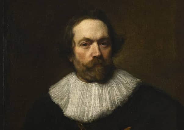 Portrait possibly of Jacob Jordaens, a friend and important contemporary of Rubens and Van Dyck.