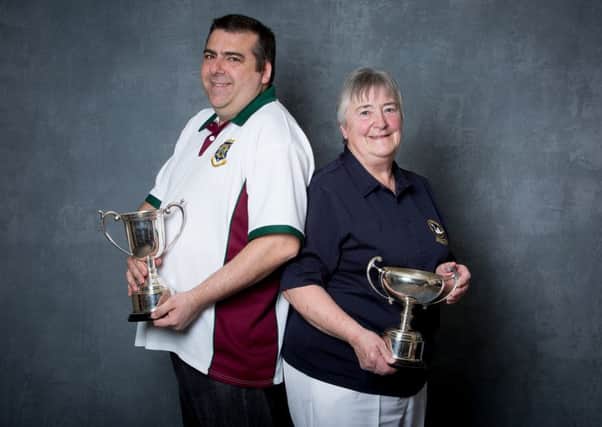 Avon Valley Championship winners Andy Smith and Jean Petty.