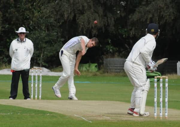 Grant Thornton is now the joint leading wicket-taker in the league after three scalps against Wellington.