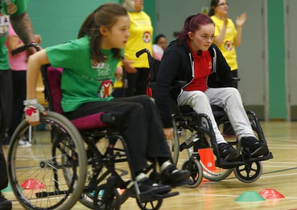 Students from Campion and Myton Schools competed at Stoke Mandeville Stadium. Pictures submitted