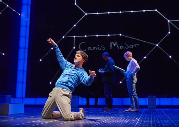Joshua Jenkins as Christopher in The Curious Incident of the Dog in the Night-Time