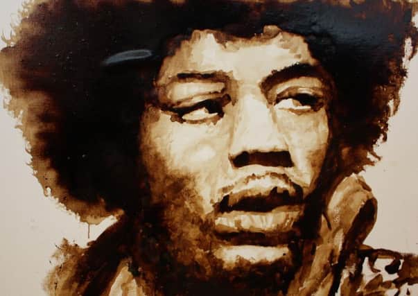 One of Jinxys pictures of Jimi Hendrix