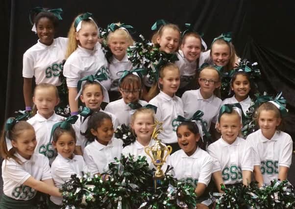 Shrubland Street School's year 5 and 6 cheerleaders have been crowned National Champions.