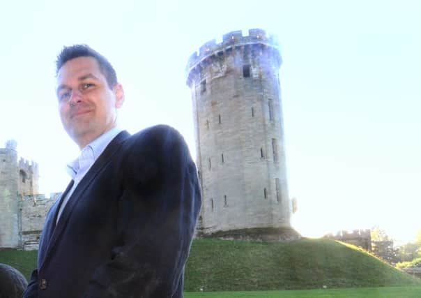 Geoff Spooner is the new manager of Warwick Castle. MHLC-04-11-13 Castle manager Nov10 ENGNNL00120130411155006