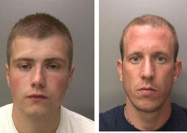 Aspinall and McPherson. Picture from West Midlands Police