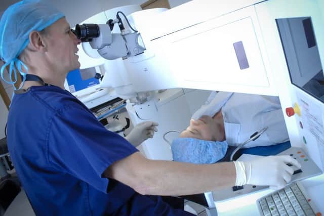Leading consultant ophthalmologist Mark Wevill