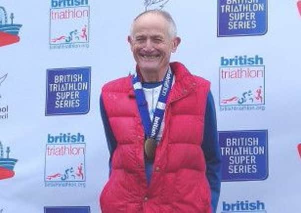 Triathlete Nigel Dimmock has qualified for the World and Europeans in 2016.