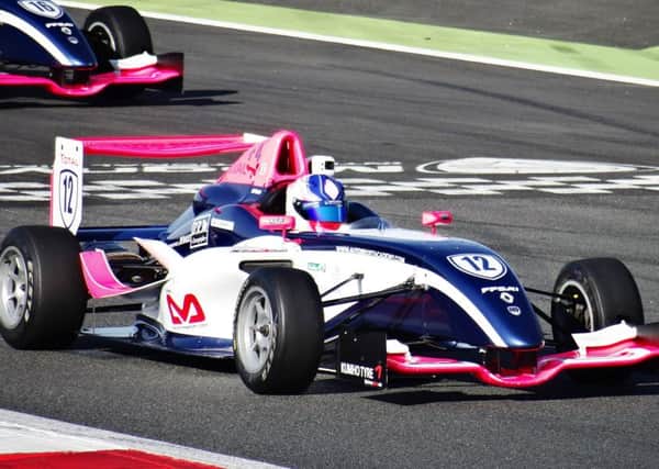 Alex Sedgwick produced an impressive debut weekend at the French F4 Championship in Magny-Cours.
