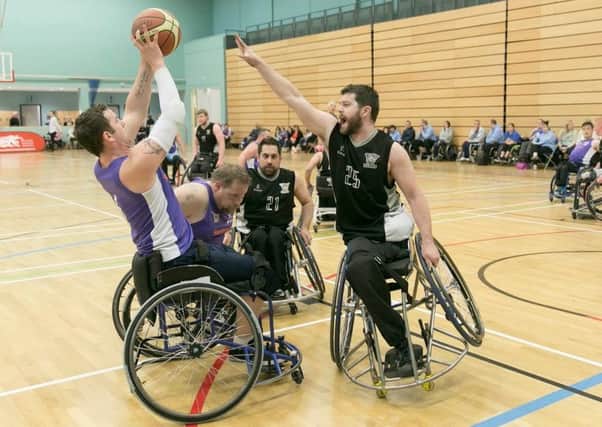 Ian Beach shows the strong defensive qualities which epitomised Warwickshire Bears' win at Swindon Shock.