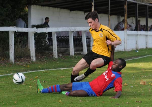Wade Malley scored Racing Club's fourth as they easily progressed to the first round of the FA Vase.