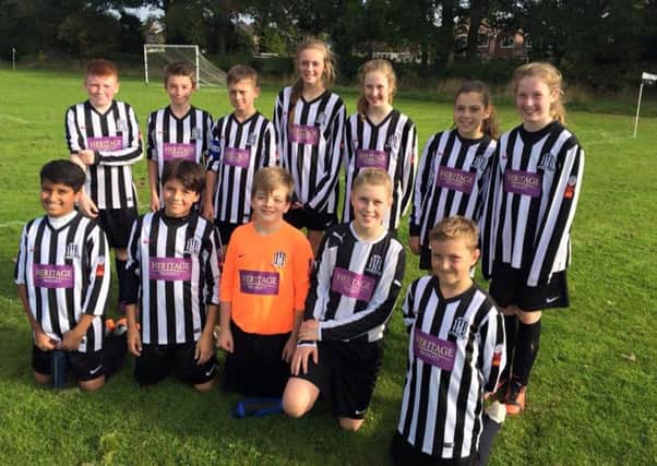 Lillington Juniors' under-12 side, the oldest of the teams at the fast-growing club. Picture submitted