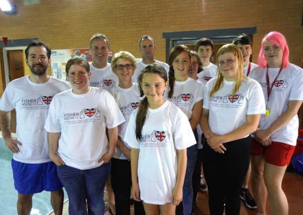 A team of fundraisers will complete a sponsored swim and snorkel at Southam Leisure Centre in to raise funds for Fisher House.