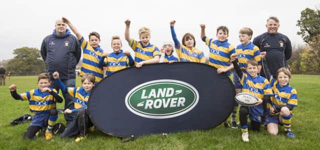 Old Leamingtonians Under-11s make the most of their Land Rover Premiership Rugby Cup appearance.