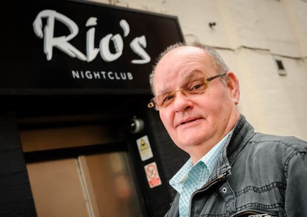 Rio's nightclub owner Chris Donnachie is retiring after more than 30 years of running the business. NNL-151011-230341009