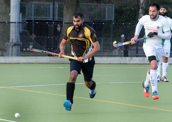 Amritpal Atwal scored Khalsa's fourth in their 5-2 Midlands Premier win at Stourport. Picture: Jass Lall