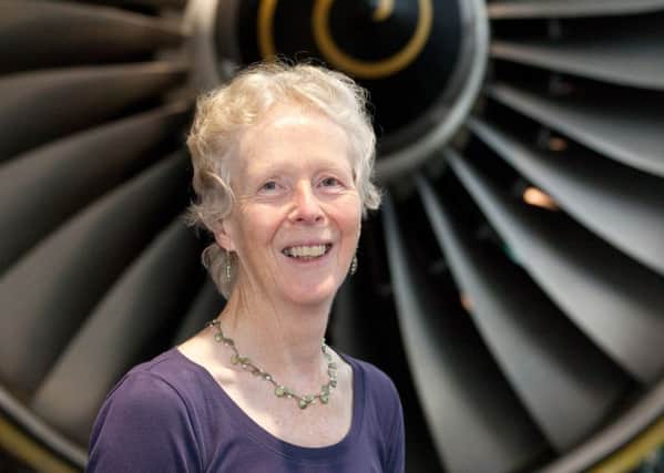 Liz Watson, who worked for Rolls Royce for 40 years