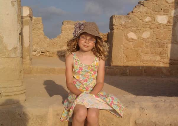 Evelyn Smith on a family holiday in Cyprus