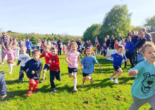 Nuffield Health Warwickshire is taking part in the Kids Run Free event in Warwick on December 19.