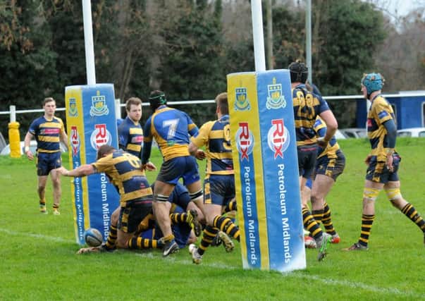 Kenilworth score their second try, courtesy of Bobby Thompson. Picture: Morris Troughton.