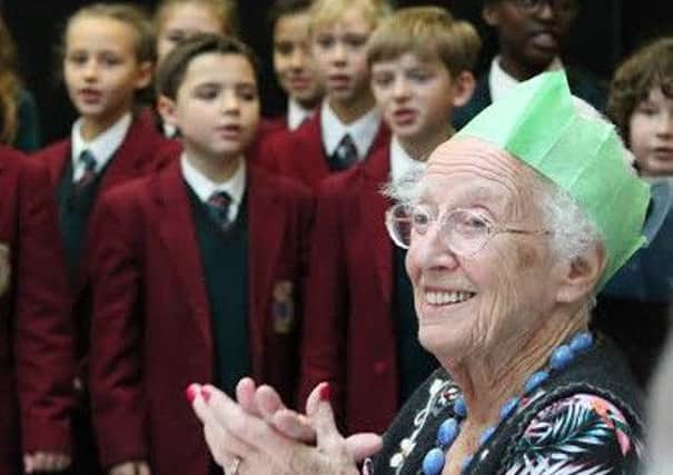 Princethorpe College's Senior Citizens Christmas lunch.