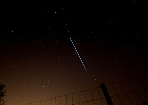 The ISS will be visible in the skies above the UK on Christmas Eve weather permitting. Photo: Paul Williams