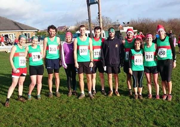 Spa Striders at the Hook Norton Christmas Canter. Picture submitted