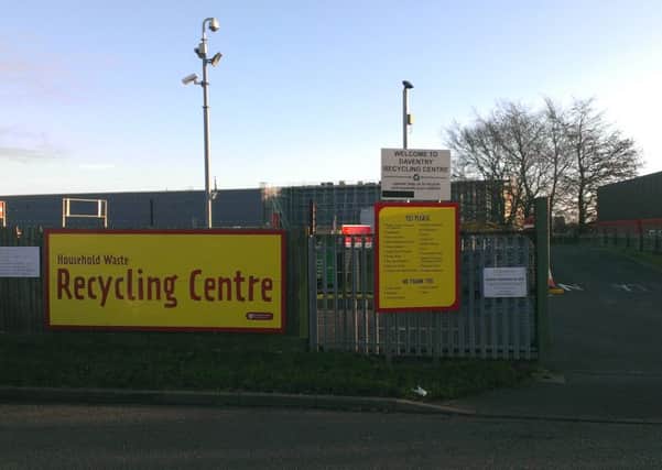 Waste and recycling is being looked up by the council.