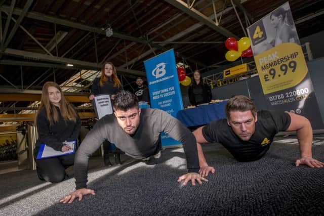 Ex on The Beach stars Rogan O'Connor and Joss Mooney helped raise funds in memory of Sam Davies. The event was held at Xercise4Less in Rugby.