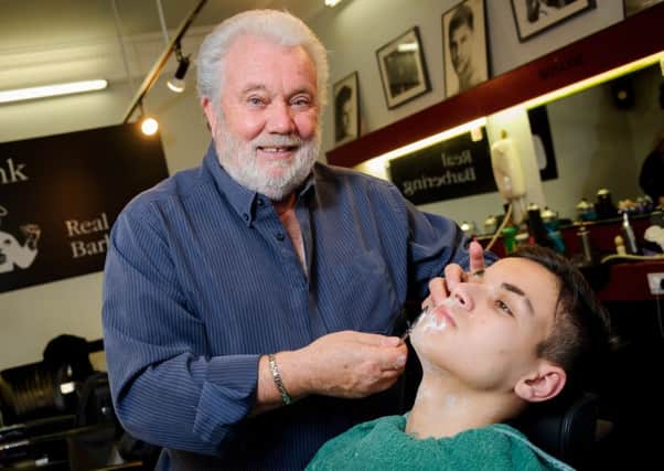 Frank Passantino is celebrating the 40th anniversary of when he opened his barber shop Franks Hairdressers in Leamington.