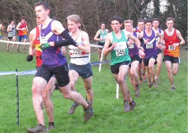 Kenilworth Runners' Paddy Roddy on his way to a fine 22nd-placed finish in Division One of the Birmingham League Cross-country. Picture submitted
