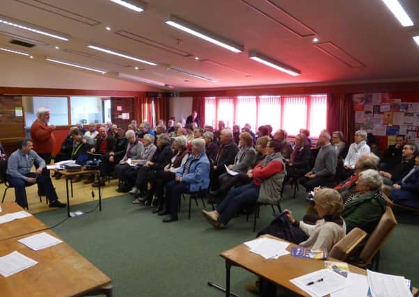 Villagers in Long Itchington met at the weekend to discuss how they can save their post office.