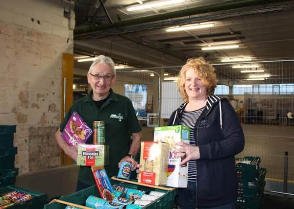 Staff at Baxi in Warwick have collected 60kg of food for the Warwick and Leamington Foodbank and provided storage for 400 crates.