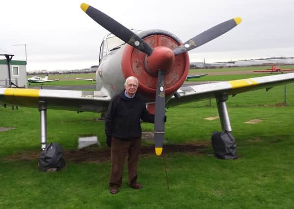 Derek Powell at Wellesbourne Airfield