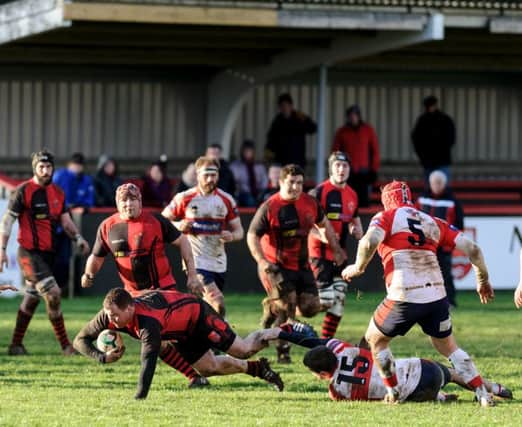 Newbold won 49-10 against Wellingborough on Saturday   Pictures by Mike Baker
