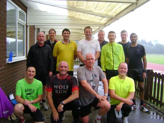 Members of the running group - the new course starts on Saturday, February 20