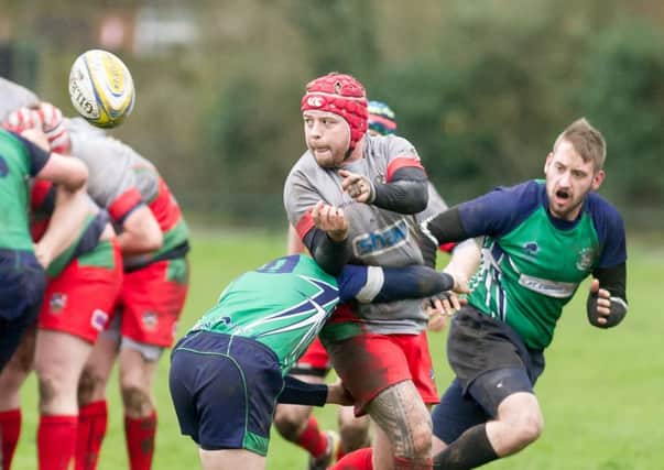 Rugby Welsh v Long Buckby 2nds  PICTURES BY MIKE BAKER