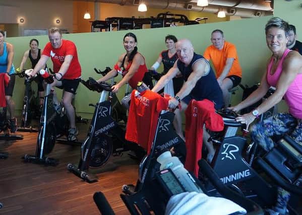 The Nuffield Health Centre in Heathcote is hosting a spinathon for the Myton Hospices.