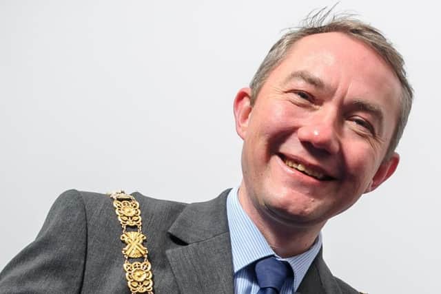 Mayor of Rugby Cllr Richard Dodd. NNL-160803-103553001