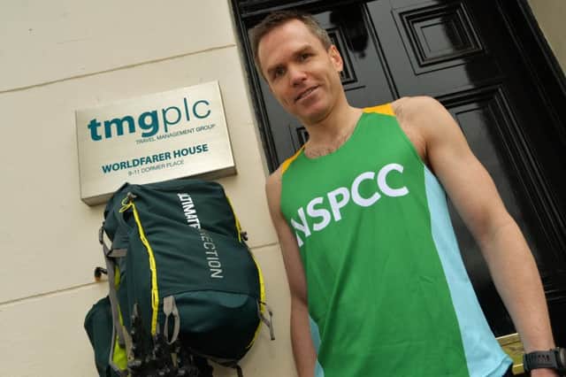 Guy Dunwoody, of Travel Management Group in Leamington, is running the Marathon des Sables in April.
