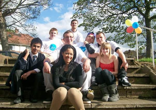 Young people from Warwickshire Association of Youth Clubs.