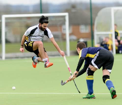 Action from the 2nds win over Khalsa   PICTURES BY MIKE BAKER